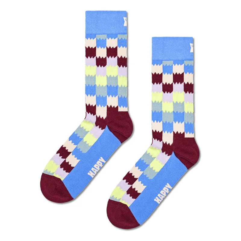 Dizzy Check Sock