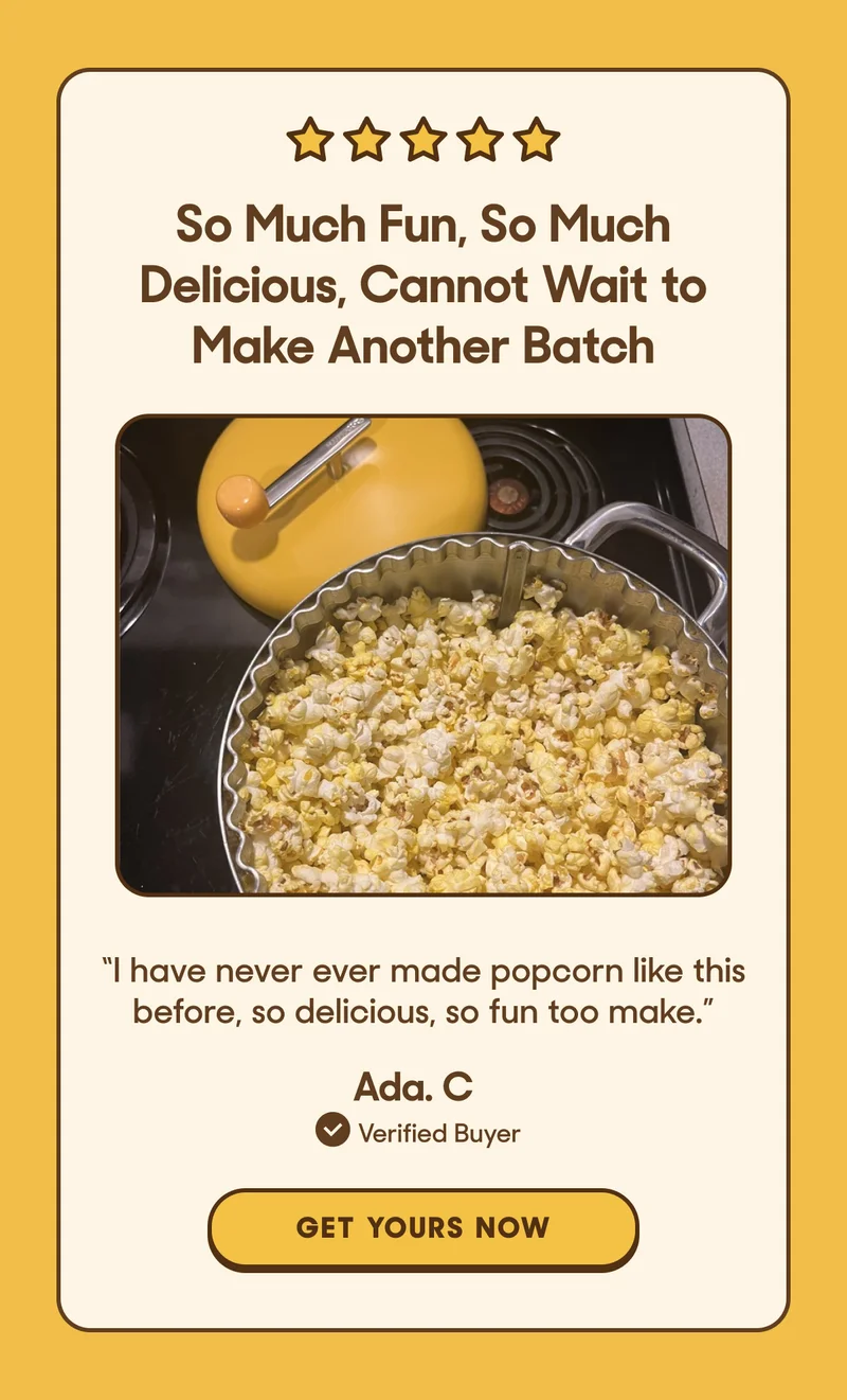 The Le Creuset of Popcorn Makers