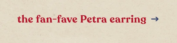 the fan-fave Petra earring