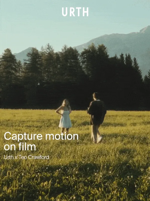Capture motion on film (Urth x Teo Crawford)