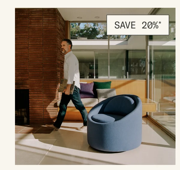 Save 20%* on The Gere Easy Chair