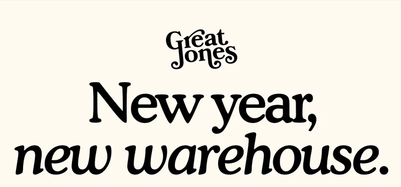 New year, new warehouse.