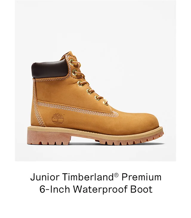 Junior Timberland Premium 6 Inch Waterproof Boot
