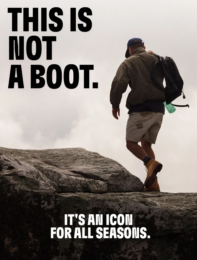 This is not a boot. It's an icon for all seasons.