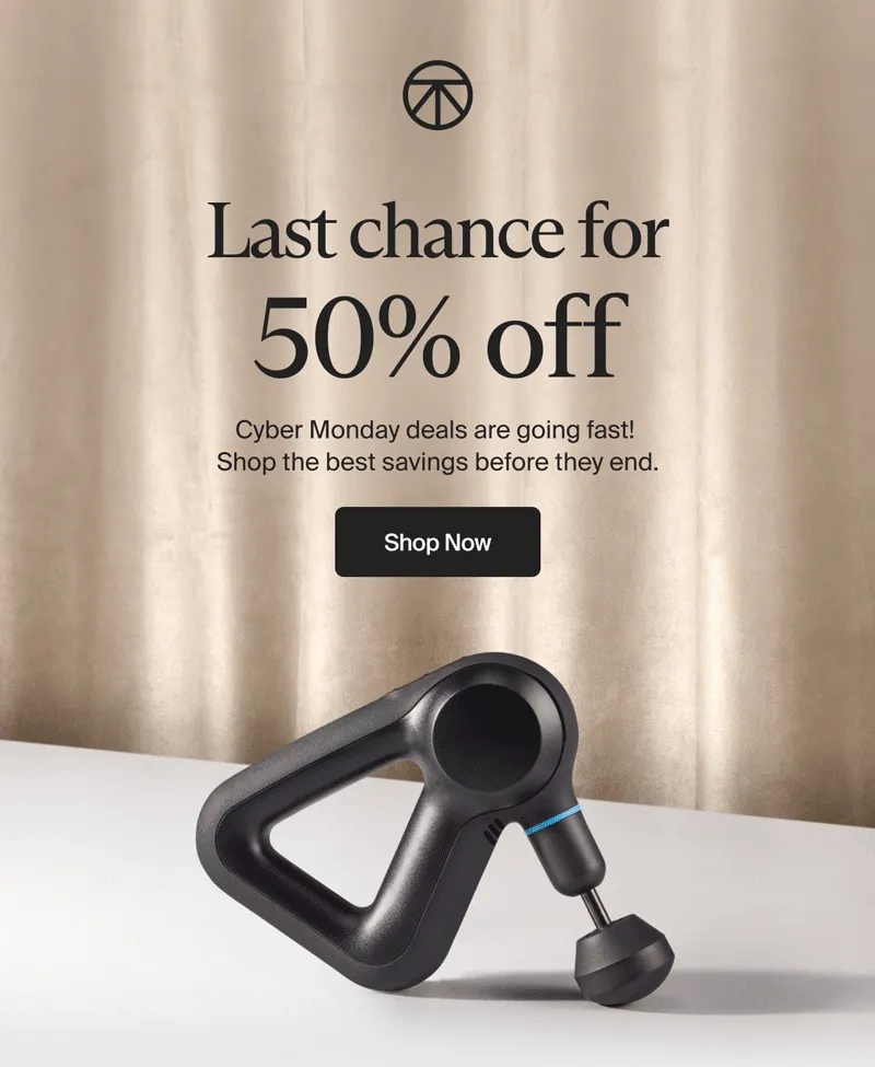 Last chance for 50% off | Cyber Monday deals are going fast!  Shop the best savings before they end. | Shop Now