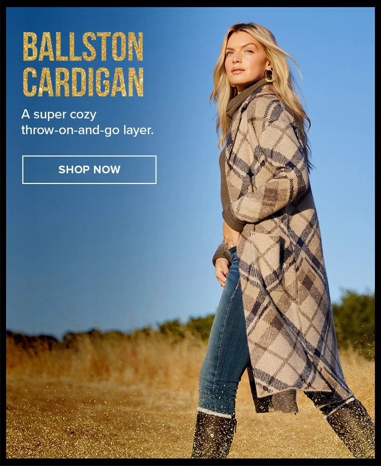 BALLSTON CARDIGAN | SHOP NOW