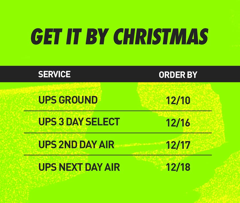 Get Your Heelys by Christmas Banner