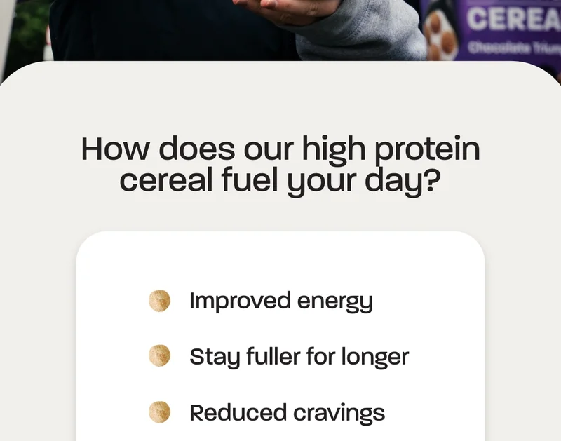 How does our protein cereal fuel your day?
