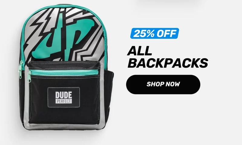 25% Off All Backpacks