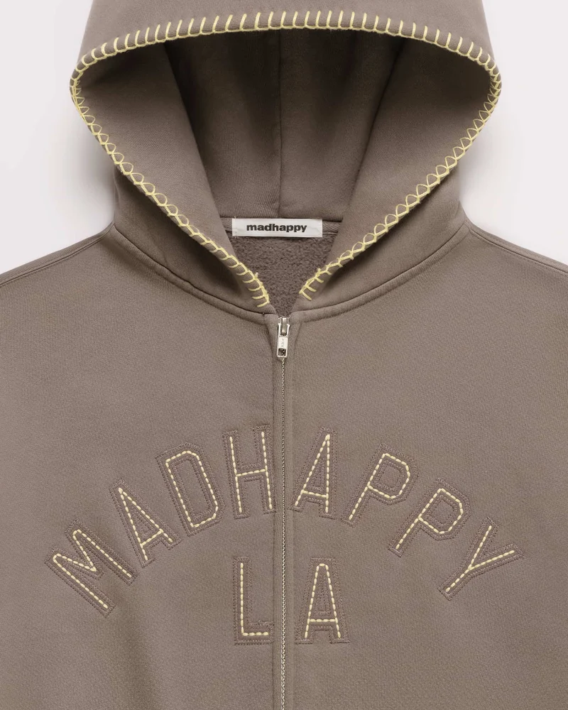 an image of a hoodie with a hood that says madhappy la