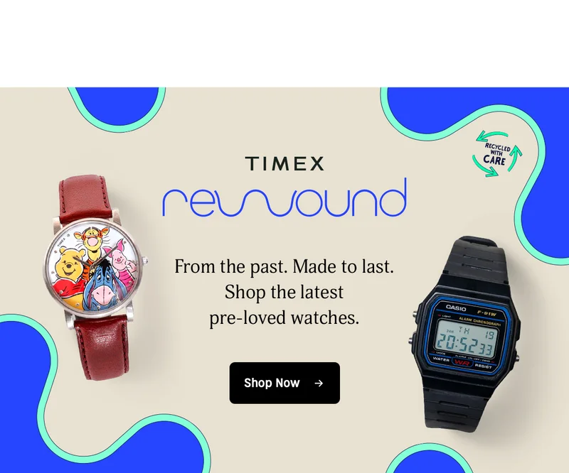 Shop Now - Timex Rewound