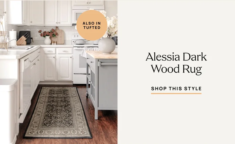 Alessia Dark Wood Rug