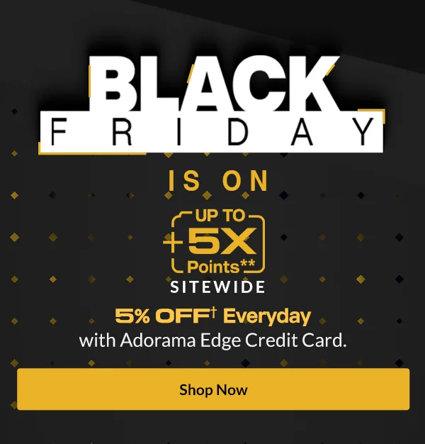 Black Friday Is On | Up to 5X Points** SITEWIDE | Shop Now