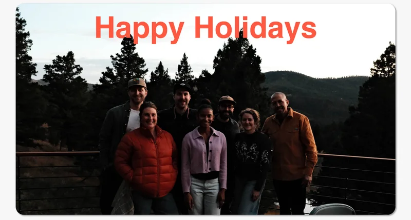 Happy Holidays, from the Pakt Team