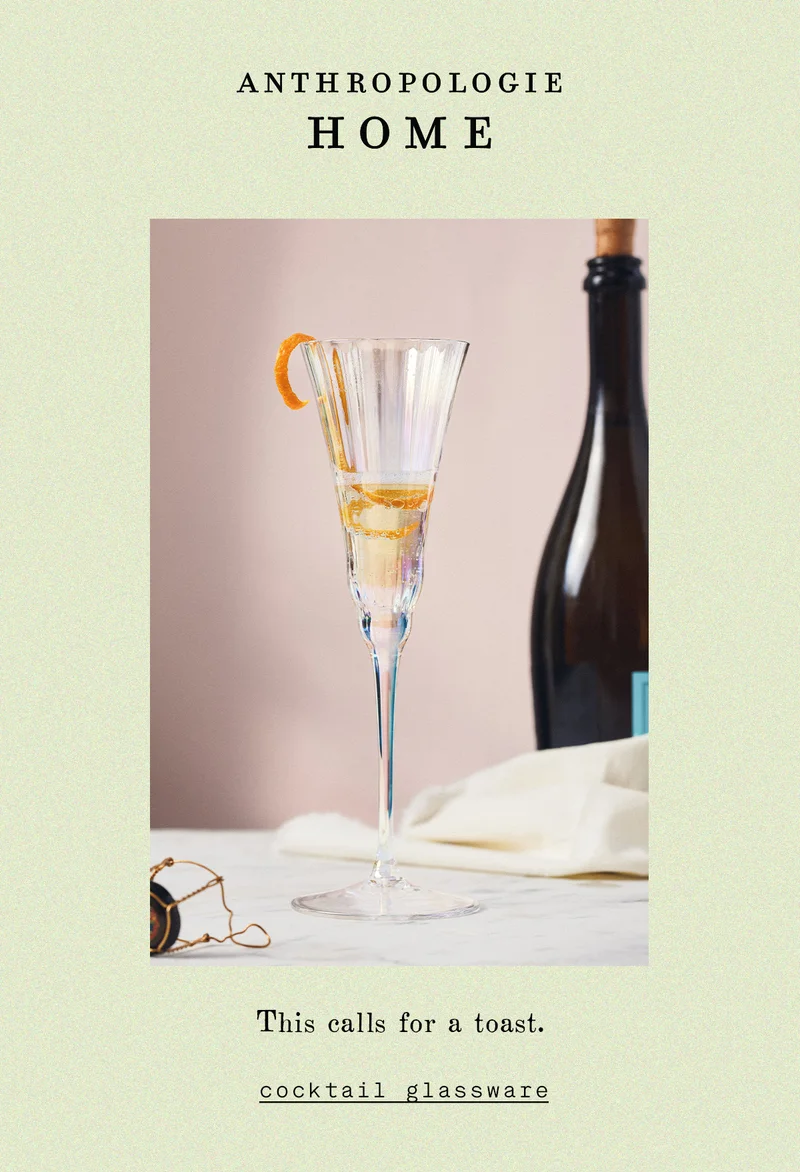 cocktail glassware
