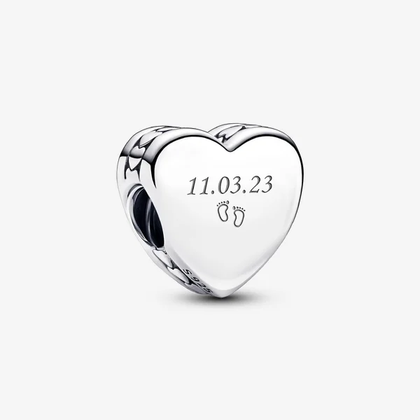 Engravable Heart Charm