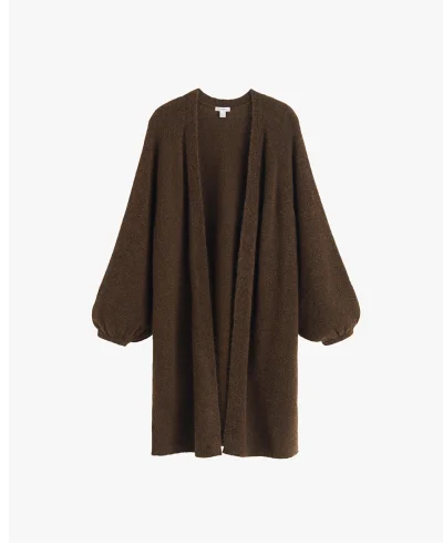 Alpaca Wool Long Cardigan