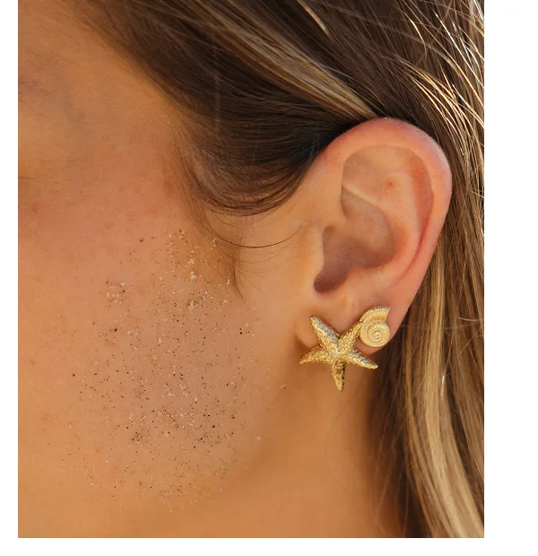 Sea Star Statement Earrings