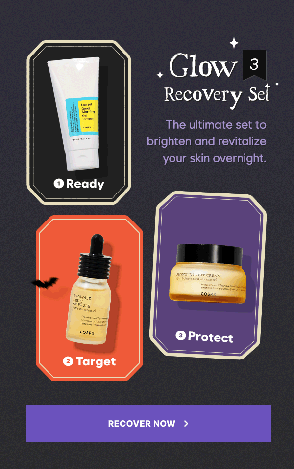 GLOW RECOVERY SET