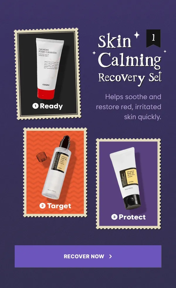 SKIN CALMING RECOVERY SET
