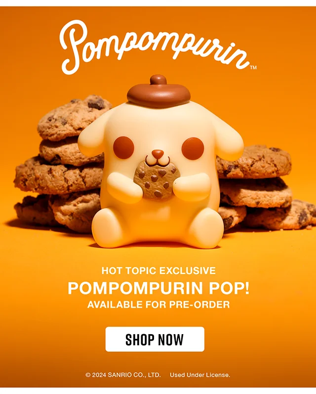 Pompompurin Hot Topic Exclusive Pompompurin Pop! Available for Pre-Order. Shop Now