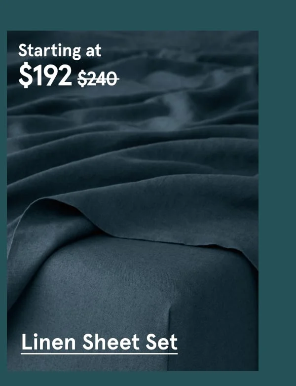 Linen Sheet Set