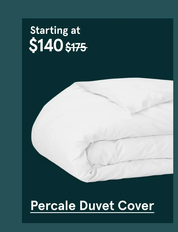 Percale Duvet Cover