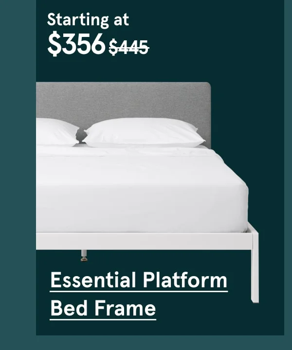 Essential Platform Bed Frame