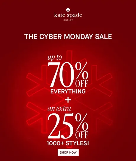 CYBER MONDAY SALE