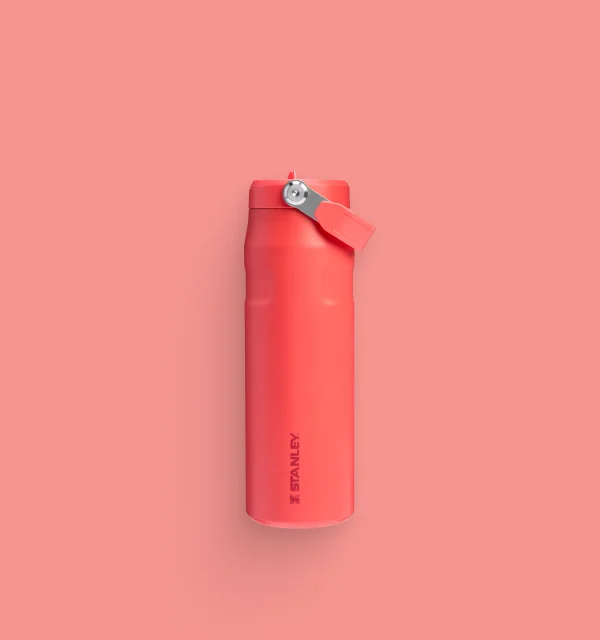 IceFlow Bottle with Flip Straw Lid | 24oz