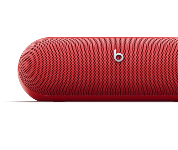 Front view of the Beats Pill wireless speaker