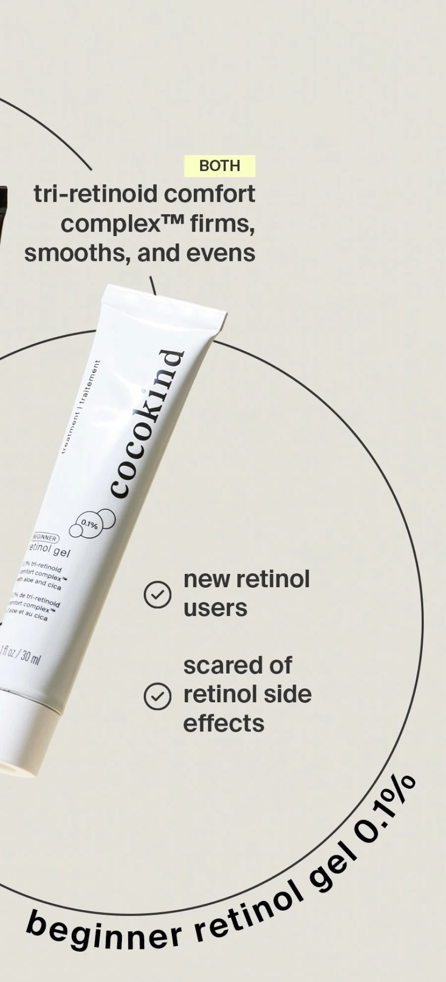 NEW beginner retinol gel 0.1%