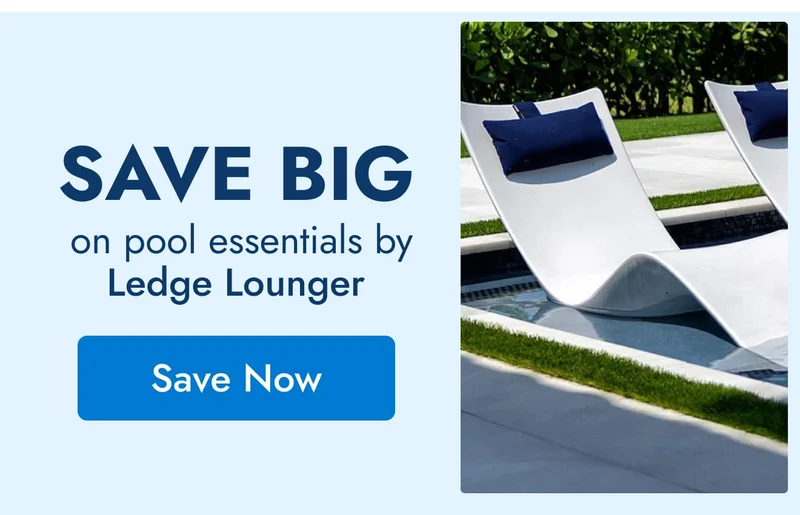 Save Big On Pool Essentials by Ledge Lounger