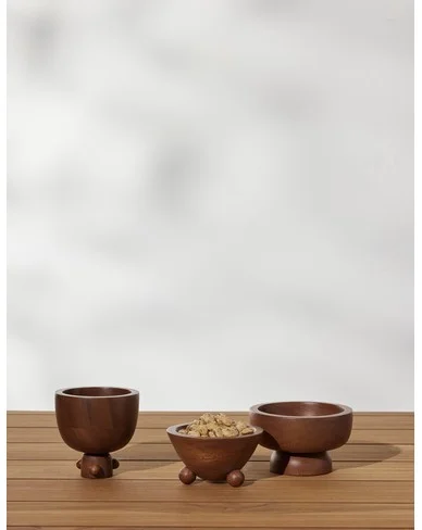 Mini Bowls (Set of 3) by Sarah Sherman Samuel-Acacia