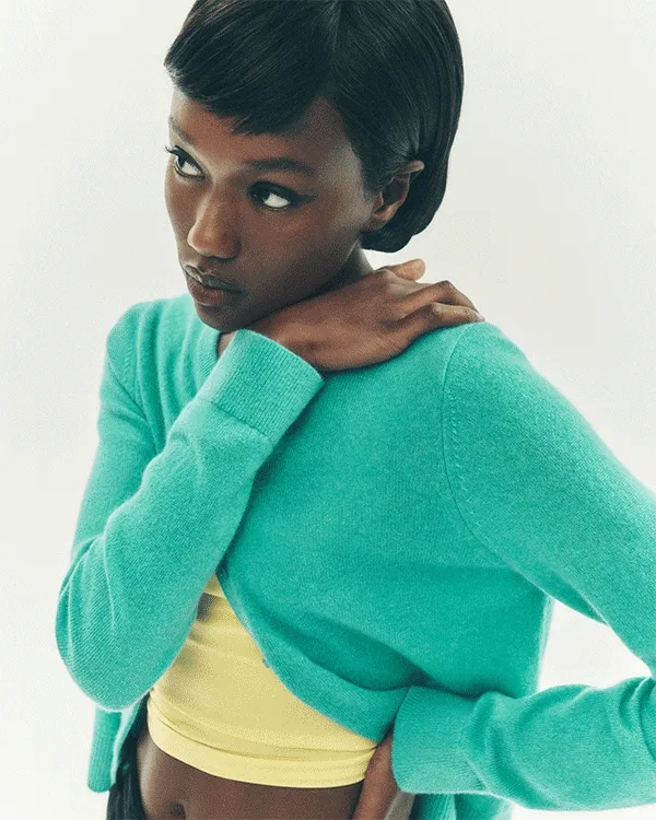 Colorful cashmere sweaters