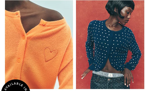 100% cashmere. The Juliet cardigan