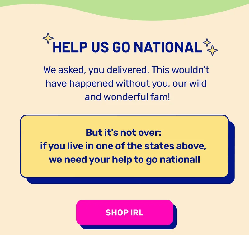 Help wildwonder go national!