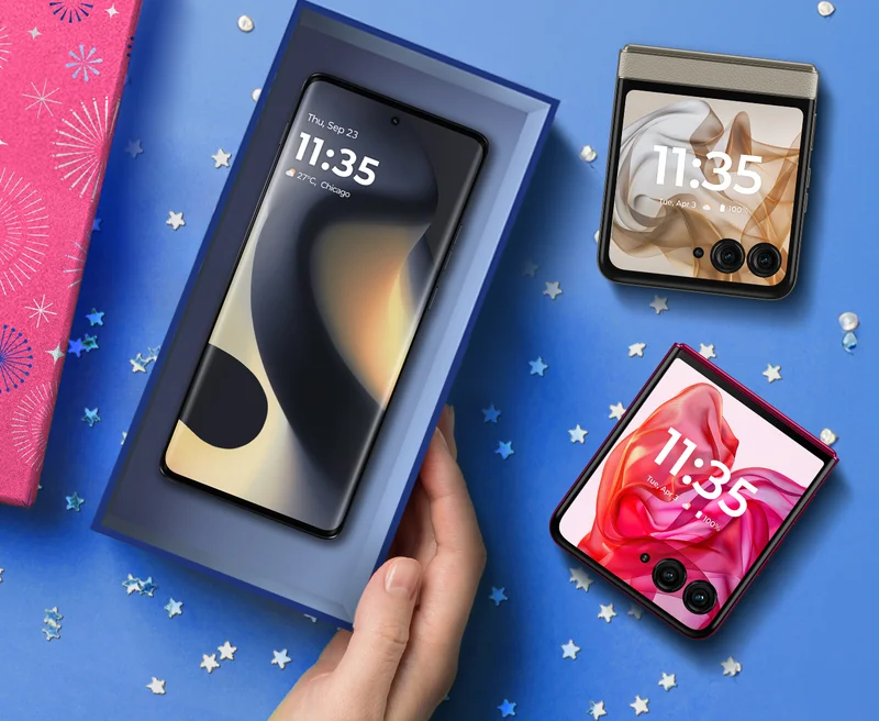 motorola edge - 2024, motorola razr+ 2024 and motorola razr - 2024