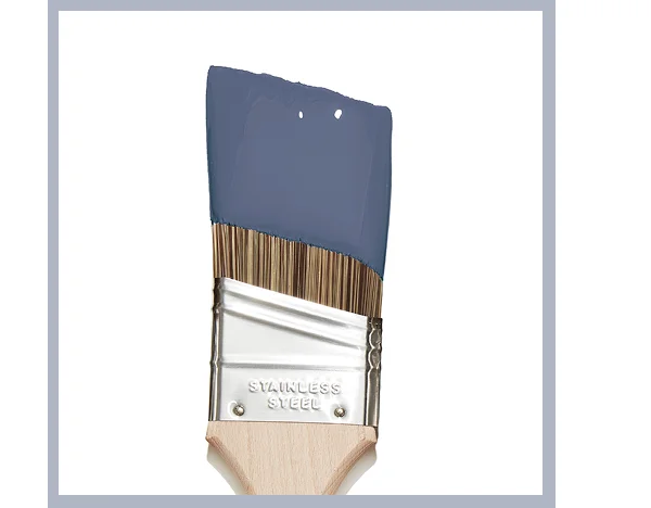 Blue'd Up: A rich blend of purple-ish blue paint color.