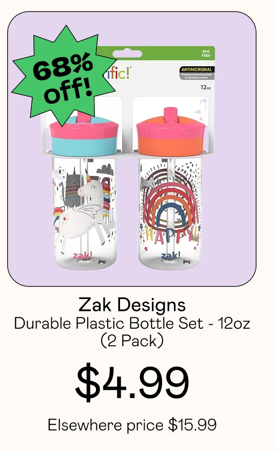 Zan Designs Toddler Bottles