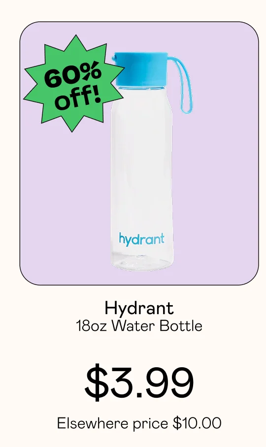 Hydrant Water Bottle