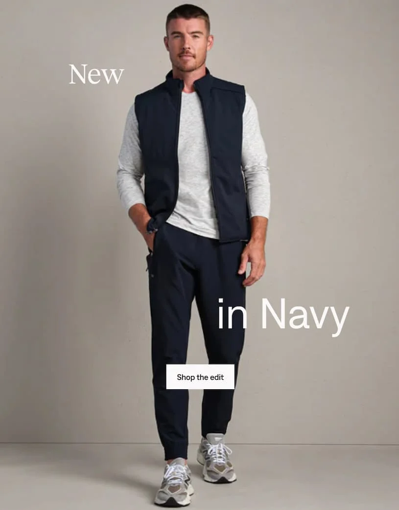 New in Navy