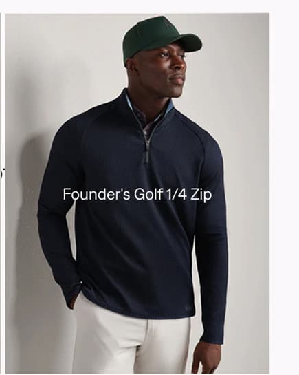 Founder's Golf 1/4 Zip