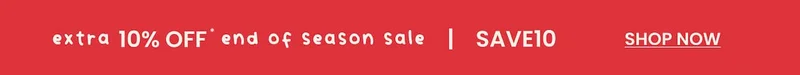end of season sale up to 60% OFF*