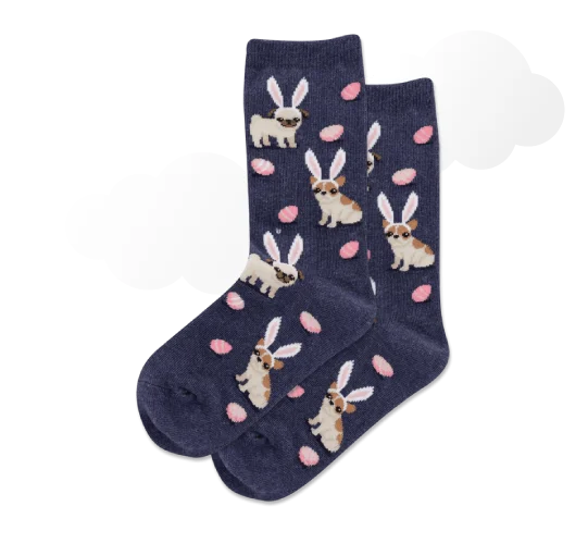 Easter Dogs Kid's Crew Socks