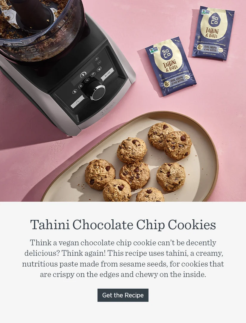 Tahini Chocolate Chip Cookies