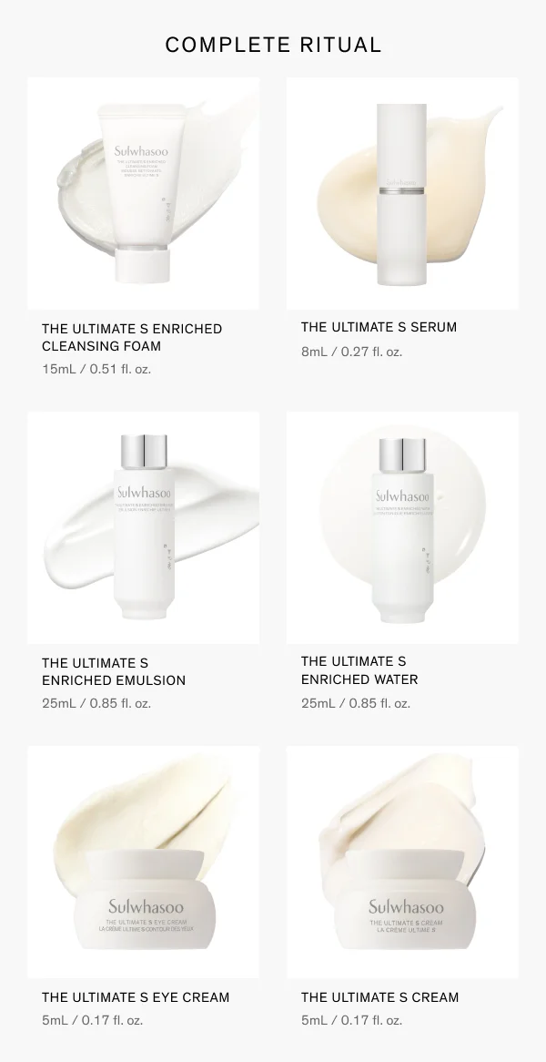 6-piece anti-aging ritual with $300+ orders