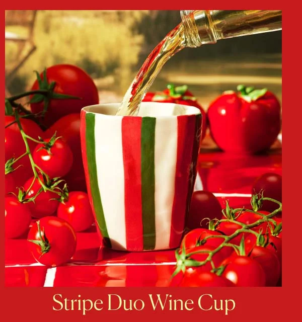 Stripe Duo Wine Cup