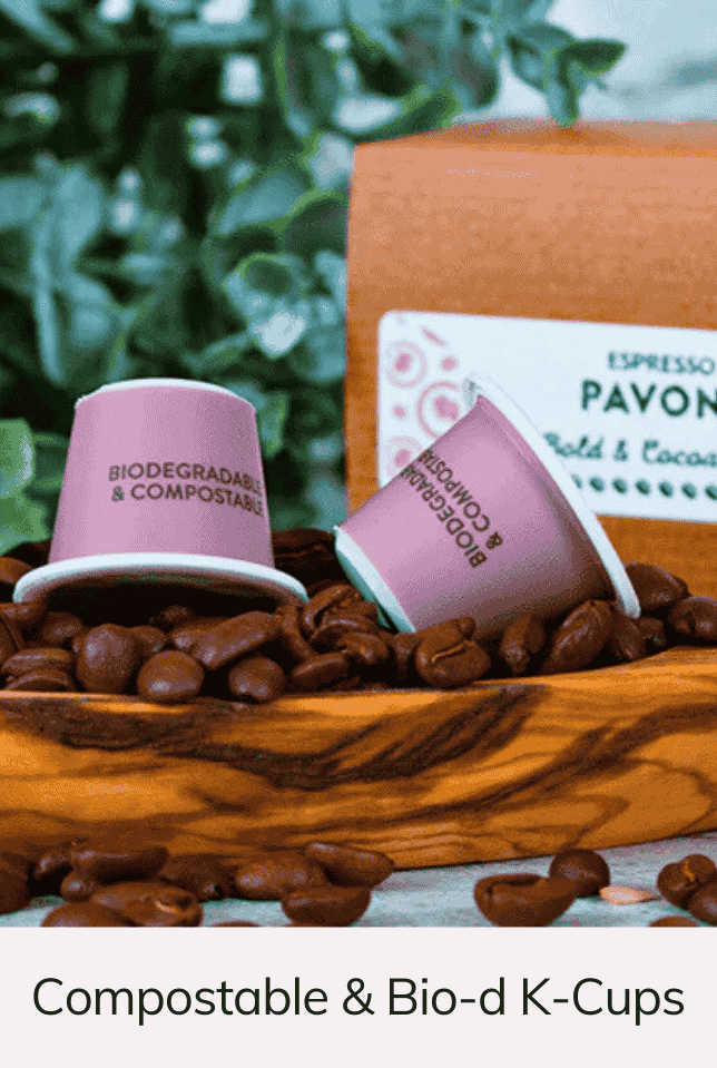 Tayst Coffee Pods | 50 ct. | Compostable & Biodegradable Keurig K-Cup compatible