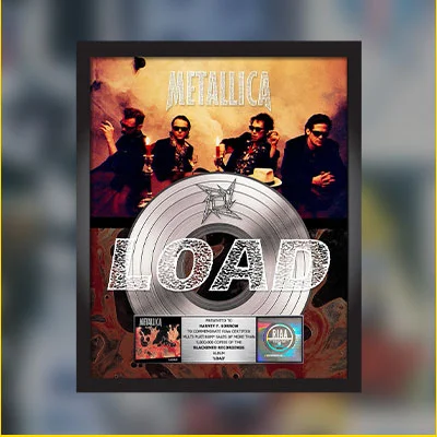 Load Platinum Award Plaque